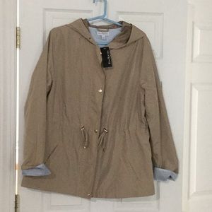 Kim Rogers anorak style rain jacket